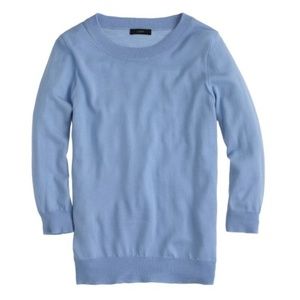 J Crew tippi sweater, periwinkle, merino, x-small
